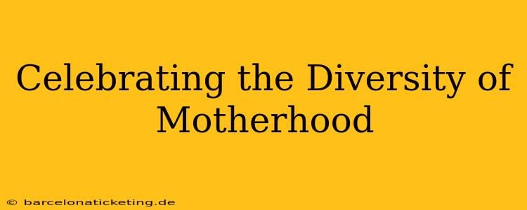 Celebrating the Diversity of Motherhood