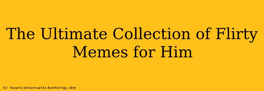 The Ultimate Collection of Flirty Memes for Him